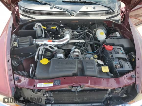 2002 Dodge Dakota SLT with VIN 1B7HL48N42S702413, listed as a Copart auction lot 65515795 with 182,211 mi miles and Salvage title. Bid and sale history available at DreamBid. Image 11.
