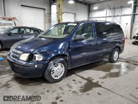 2002 Chevrolet Venture Plus 1SB z VIN 1GNDX03E32D104165, wystawiony jako Copart lot #69633625 z przebiegiem 173 916 mil mil oraz Szkoda całkowita • Salvage title. Historia ofert i sprzedaży dostępna na DreamBid. Obrazek 1.