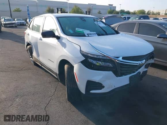 2023 Chevrolet Equinox LS с VIN 3GNAXFEGXPL143826, выставлен на аукционе IAAI как лот 42282973 с пробегом 47 421 миль миль и . История ставок и продаж доступна на DreamBid. Изображение 1.