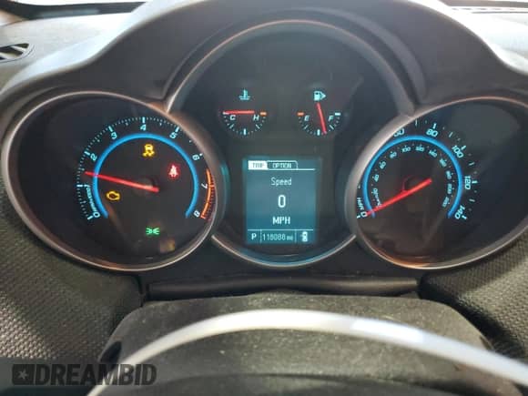 2015 Chevrolet Cruze LT with VIN 1G1PC5SB0F7158929, listed as a Copart auction lot 84588775 with 118,088 mi miles and Clean title. Bid and sale history available at DreamBid. Image 9.