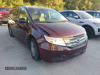 2012 Honda Odyssey EX с VIN 5FNRL5H40CB109129, выставлен на аукционе IAAI как лот 43443591 с пробегом 182 584 миль миль и . История ставок и продаж доступна на DreamBid. Изображение 1.