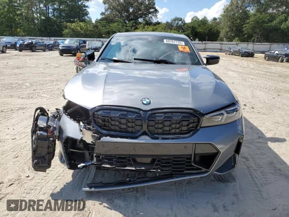 2025 BMW 3 Series M340i xDrive с VIN 3MW69FT07S8F25710, выставлен на аукционе Copart как лот 69767755 с пробегом Не указан миль и Списание • Salvage title. История ставок и продаж доступна на DreamBid. Изображение 5.