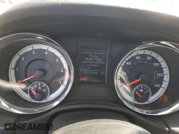 2012 Dodge Durango Citadel with VIN 1C4SDJET9CC360683, listed as a Copart auction lot 68299105 with 184,171 mi miles and Salvage title. Bid and sale history available at DreamBid. Image 9.