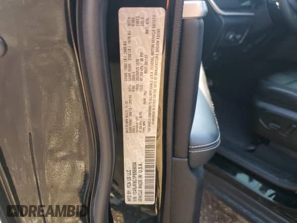 2023 Jeep Grand Cherokee Limited with VIN 1C4RJKBG1P8869034, listed as a Copart auction lot 67171285 with 50,760 mi miles and Salvage title. Bid and sale history available at DreamBid. Image 13.