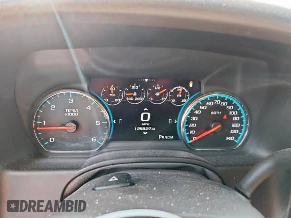 2016 Chevrolet Suburban LTZ with VIN 1GNSCJKCXGR254650, listed as a Copart auction lot 81579105 with 125,827 mi miles and Salvage title. Bid and sale history available at DreamBid. Image 9.