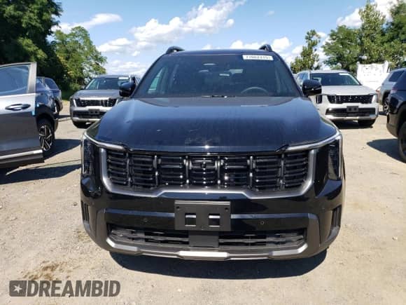 2025 Kia Sorento X-Line SX with VIN 5XYRKDJF5SG376248, listed as a Copart auction lot 71662315 with 14 mi miles and Salvage title. Bid and sale history available at DreamBid. Image 5.