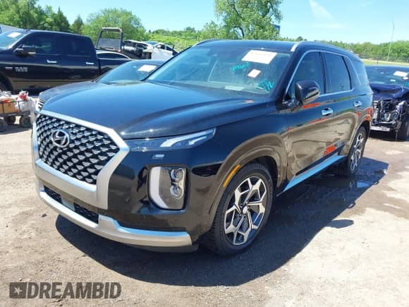 2021 Hyundai Palisade Calligraphy z VIN KM8R7DHE0MU206472, wystawiony jako IAAI lot #42163433 z przebiegiem 70 126 mil mil oraz . Historia ofert i sprzedaży dostępna na DreamBid. Obrazek 2.