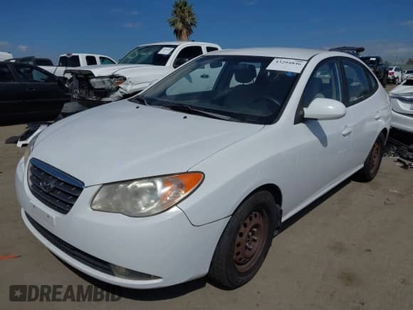 2008 Hyundai Elantra GLS with VIN KMHDU46D08U323360, listed as a IAAI auction lot 43294846 with 179,749 mi miles and . Bid and sale history available at DreamBid. Image 2.
