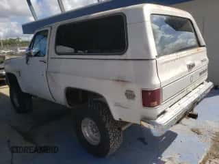 1982 Chevrolet Blazer с VIN 1G8EK18C5CF119968, выставлен на аукционе Copart как лот 83773345 с пробегом 10 071 миль миль и Чистый • Clean title. История ставок и продаж доступна на DreamBid. Изображение 2.