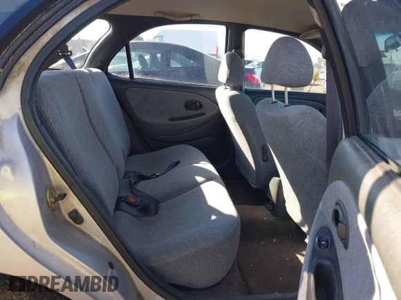 1998 Hyundai Elantra with VIN KMHJW34M6WU114857, listed as a IAAI auction lot 43441622 with 163,604 mi miles and . Bid and sale history available at DreamBid. Image 8.