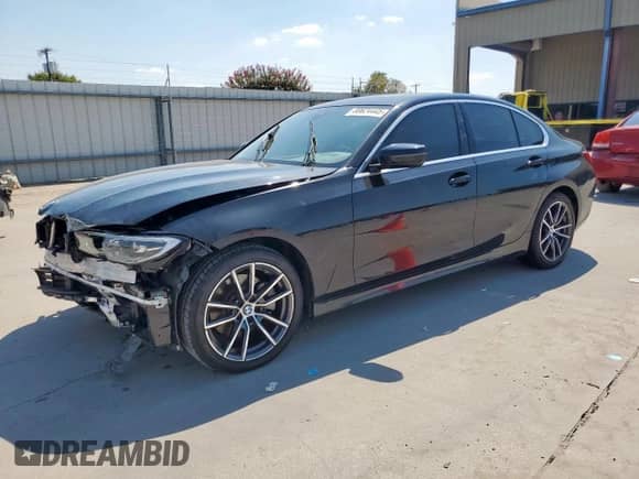 2021 BMW 3 Series 330i с VIN 3MW5R1J06M8C18534, выставлен на аукционе Copart как лот 80624445 с пробегом Не указан миль и Списание • Salvage title. История ставок и продаж доступна на DreamBid. Изображение 1.