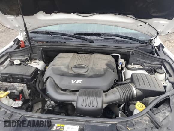 2014 Dodge Durango SXT with VIN 1C4RDHAG5EC560379, listed as a Copart auction lot 81392485 with 258,594 mi miles and Salvage title. Bid and sale history available at DreamBid. Image 12.