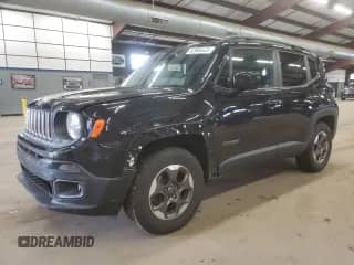 2017 Jeep Renegade Altitude with VIN ZACCJBBH3HPE94675, listed as a Copart auction lot 52968405 with 93,779 mi miles and Salvage title. Bid and sale history available at DreamBid. Image 1.