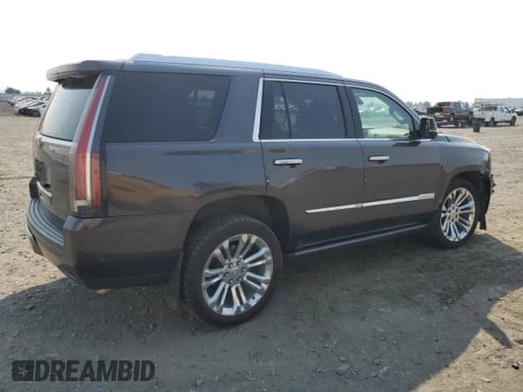 2018 Cadillac Escalade Premium Luxury with VIN 1GYS4CKJ6JR217984, listed as a Copart auction lot 71531005 with 97,612 mi miles and Salvage title. Bid and sale history available at DreamBid. Image 3.