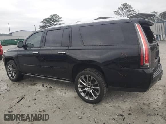 2020 Cadillac Escalade ESV Platinum с VIN 1GYS3KKJ1LR256983, выставлен на аукционе Copart как лот 81105874 с пробегом 62 421 миль миль и Списание • Salvage title. История ставок и продаж доступна на DreamBid. Изображение 2.