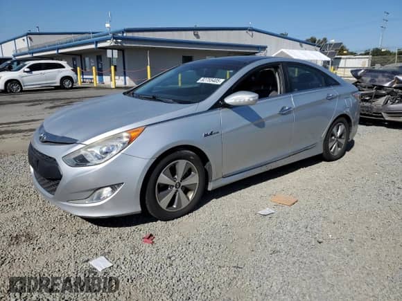 2012 Hyundai Sonata Hybrid with VIN KMHEC4A43CA046888, listed as a Copart auction lot 82755405 with 156,935 mi miles and Clean title. Bid and sale history available at DreamBid. Image 1.