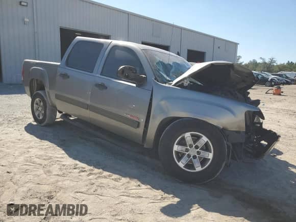 2007 GMC Sierra 1500 SLE2 with VIN 2GTFC13Y171614207, listed as a Copart auction lot 77848514 with Not provided miles and Salvage title. Bid and sale history available at DreamBid. Image 4.