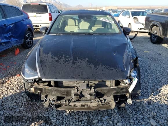 2020 Hyundai Sonata Blue с VIN KMHL24JJ9LA010056, выставлен на аукционе Copart как лот 88624075 с пробегом Не указан миль и Списание • Salvage title. История ставок и продаж доступна на DreamBid. Изображение 5.