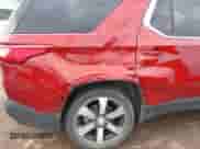 2018 Chevrolet Traverse LT with VIN 1GNERHKW1JJ116144, listed as a IAAI auction lot 43212606 with 121,318 mi miles and . Bid and sale history available at DreamBid. Image 6.