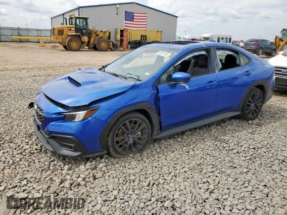 2022 Subaru WRX Premium with VIN JF1VBAF67N9011927, listed as a Copart auction lot 81581165 with Not provided miles and Salvage title. Bid and sale history available at DreamBid. Image 1.