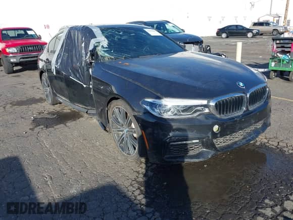 2017 BMW 5 Series 540i with VIN WBAJE5C34HG915409, listed as a IAAI auction lot 43583967 with 69,713 mi miles and . Bid and sale history available at DreamBid. Image 1.