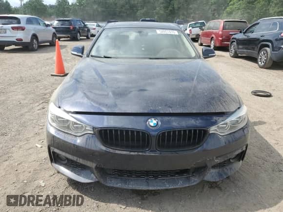 2015 BMW 4 Series 435i with VIN WBA4B1C50FG241420, listed as a Copart auction lot 54951415 with Not provided miles and Salvage title. Bid and sale history available at DreamBid. Image 5.