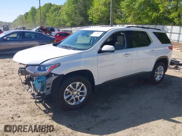 2020 Chevrolet Traverse LT Cloth с VIN 1GNERGKW7LJ172487, выставлен на аукционе IAAI как лот 42038811 с пробегом Не указан миль и . История ставок и продаж доступна на DreamBid. Изображение 18.