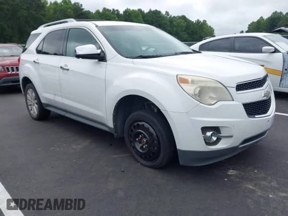 2010 Chevrolet Equinox LTZ with VIN 2CNFLFEY5A6252754, listed as a IAAI auction lot 42967800 with 206,842 mi miles and . Bid and sale history available at DreamBid. Image 1.