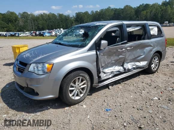 2019 Dodge Grand Caravan SXT with VIN 2C4RDGCG7KR519133, listed as a Copart auction lot 71820715 with 92,958 mi miles and Salvage title. Bid and sale history available at DreamBid. Image 1.