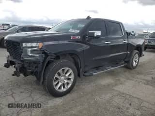 2021 Chevrolet Silverado 1500 LTZ с VIN 1GCUYGEL4MZ108497, выставлен на аукционе Copart как лот 53825945 с пробегом 96 991 миль миль и На запчасти • Non repairable. История ставок и продаж доступна на DreamBid. Изображение 1.