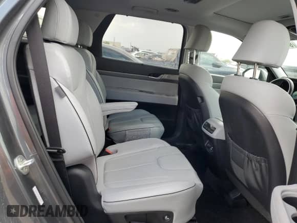 2023 Hyundai Palisade SEL with VIN KM8R4DGE2PU516329, listed as a Copart auction lot 64570285 with 43,416 mi miles and Salvage title. Bid and sale history available at DreamBid. Image 11.