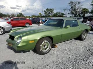 1979 Chevrolet Camaro с VIN 1S87G9L506192, выставлен на аукционе Copart как лот 67124675 с пробегом 70 768 миль миль и Списание • Salvage title. История ставок и продаж доступна на DreamBid. Изображение 1.
