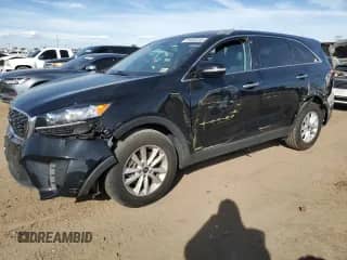 2020 Kia Sorento LX with VIN 5XYPGDA33LG634623, listed as a Copart auction lot 84452235 with 41,501 mi miles and Salvage title. Bid and sale history available at DreamBid. Image 1.