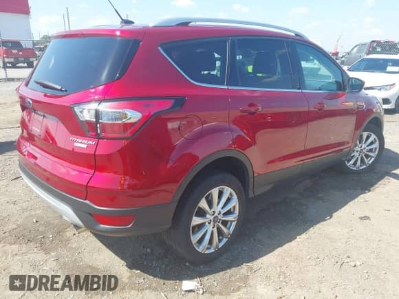 2017 Ford Escape Titanium с VIN 1FMCU0JD8HUE64687, выставлен на аукционе IAAI как лот 43357355 с пробегом 68 661 миль миль и . История ставок и продаж доступна на DreamBid. Изображение 4.