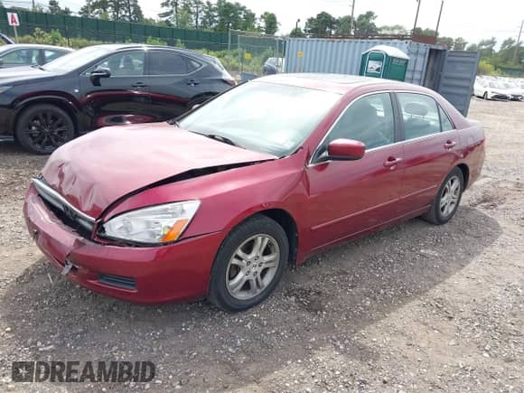 2006 Honda Accord EX-L with VIN 1HGCM56846A105849, listed as a IAAI auction lot 43188643 with 147,816 mi miles and . Bid and sale history available at DreamBid. Image 2.