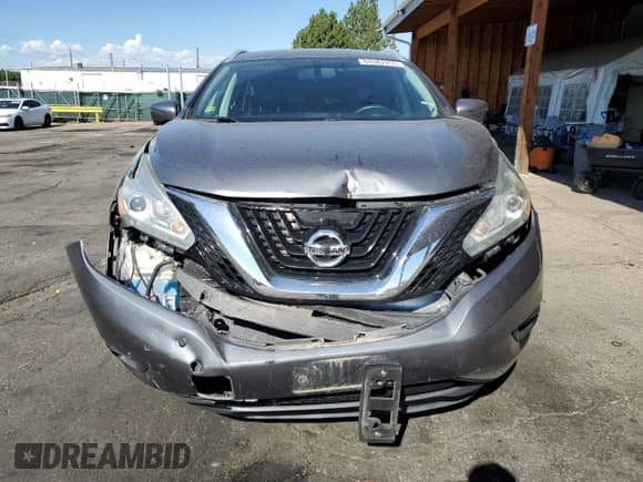 2016 Nissan Murano SL с VIN 5N1AZ2MH2GN163943, выставлен на аукционе Copart как лот 69382255 с пробегом 76 722 миль миль и Списание • Salvage title. История ставок и продаж доступна на DreamBid. Изображение 5.