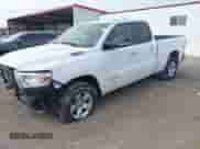 2019 Ram 1500 Big Horn with VIN 1C6SRFBT5KN657060, listed as a IAAI auction lot 43422077 with 77,555 mi miles and . Bid and sale history available at DreamBid. Image 2.