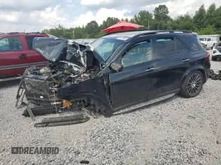 2022 Mercedes-Benz GLE 350 with VIN 4JGFB4JB1NA827563, listed as a Copart auction lot 69111485 with Not provided miles and Salvage title. Bid and sale history available at DreamBid. Image 1.