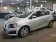 2016 Chevrolet Sonic LT with VIN 1G1JC6SB5G4182464, listed as a Copart auction lot 80868175 with 14,855 mi miles and Salvage title. Bid and sale history available at DreamBid. Image 1.