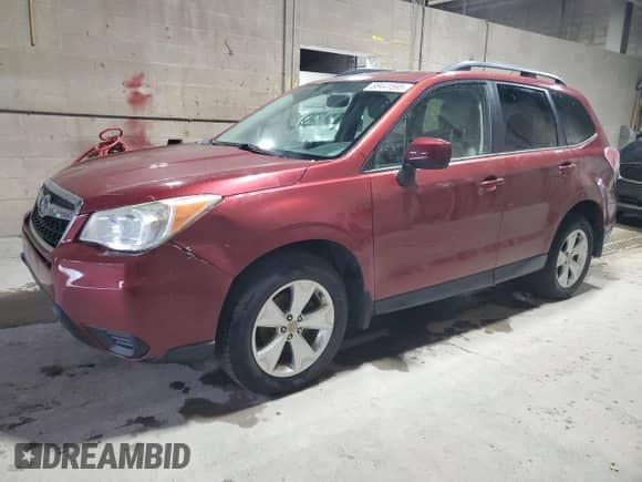 2015 Subaru Forester Premium z VIN JF2SJADC0FH477331, wystawiony jako Copart lot #89441595 z przebiegiem 130 434 mil mil oraz Czysty tytuł • Clean title. Historia ofert i sprzedaży dostępna na DreamBid. Obrazek 1.