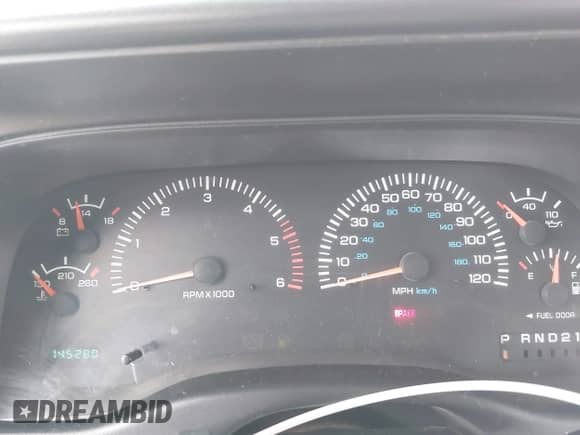 1999 Dodge Dakota SLT with VIN 1B7GL26Z5XS217114, listed as a IAAI auction lot 43418147 with 145,280 mi miles and . Bid and sale history available at DreamBid. Image 7.