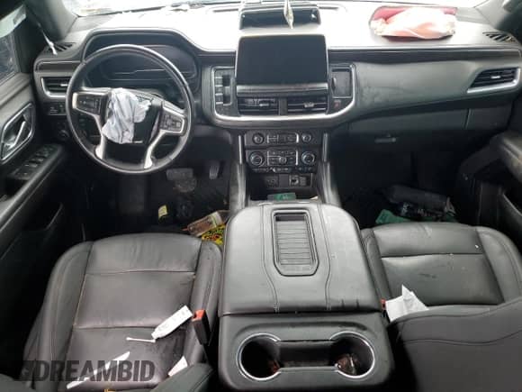 2022 Chevrolet Tahoe Z71 with VIN 1GNSKPKD5NR173308, listed as a Copart auction lot 63232605 with 54,025 mi miles and Salvage title. Bid and sale history available at DreamBid. Image 8.