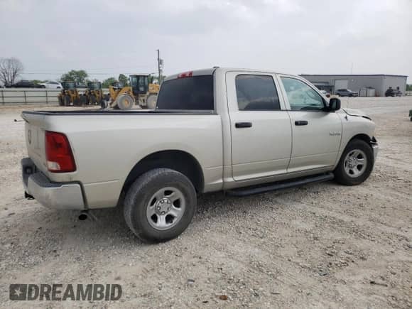 2010 Dodge 1500 ST with VIN 1D7RB1CP2AS237715, listed as a Copart auction lot 53545645 with 171,188 mi miles and Salvage title. Bid and sale history available at DreamBid. Image 3.