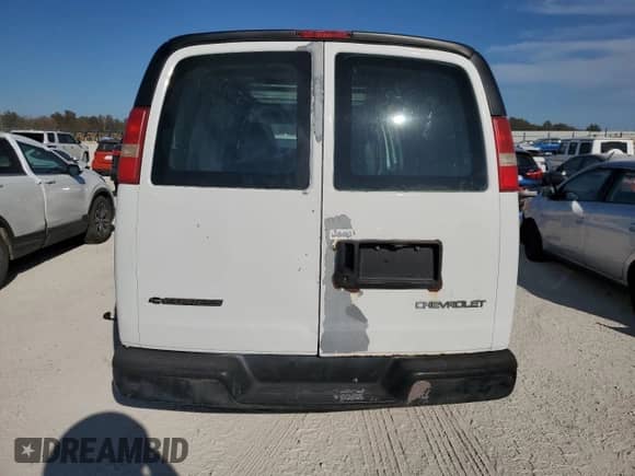 2003 Chevrolet Express Cargo with VIN 1GCHG39U531232730, listed as a Copart auction lot 76253534 with Not provided miles and Non repairable. Bid and sale history available at DreamBid. Image 6.