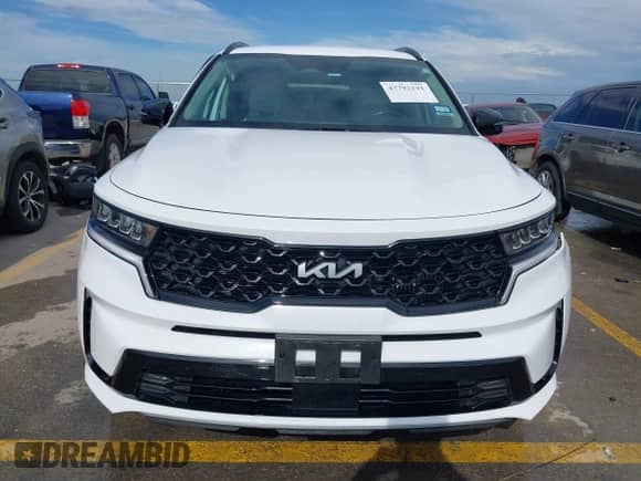 2023 Kia Sorento EX with VIN 5XYRH4LF0PG176140, listed as a IAAI auction lot 42792191 with 21,423 mi miles and . Bid and sale history available at DreamBid. Image 12.