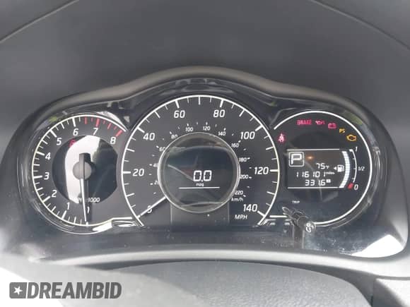 2016 Nissan Note S with VIN 3N1CE2CP6GL392629, listed as a IAAI auction lot 43326328 with 116,101 mi miles and . Bid and sale history available at DreamBid. Image 7.