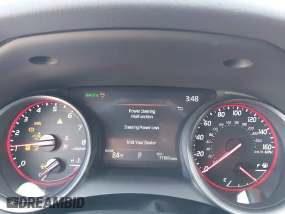 2024 Toyota Camry TRD with VIN 4T1KZ1AK4RU098035, listed as a IAAI auction lot 43315993 with 37,800 mi miles and . Bid and sale history available at DreamBid. Image 7.