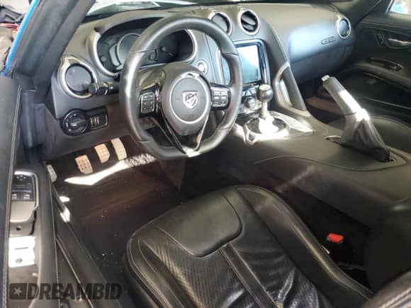 2017 Dodge Viper with VIN 1C3BDEDZXHV500754, listed as a Copart auction lot 75449334 with 31,027 mi miles and Salvage title. Bid and sale history available at DreamBid. Image 8.