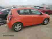 2012 Chevrolet Sonic LS with VIN 1G1JB6SH8C4108926, listed as a Copart auction lot 55526515 with 65,914 mi miles and Salvage title. Bid and sale history available at DreamBid. Image 3.