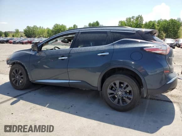 2017 Nissan Murano S with VIN 5N1AZ2MH5HN186876, listed as a Copart auction lot 64136765 with 138,474 mi miles and Salvage title. Bid and sale history available at DreamBid. Image 2.